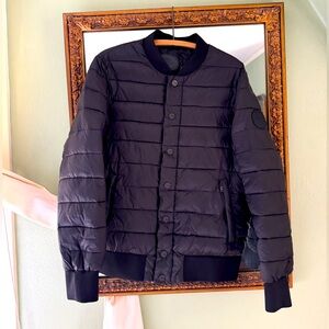 UGG Australia Gavin Bomber Jacket! Black  Medium Weight Puffer - Small